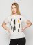 Women's Circular T-shirt NILPLA® Rectangle white - Size: XL