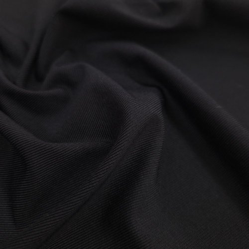 CIRPAD® s elastanem Jednolíc Černá 210 GSM