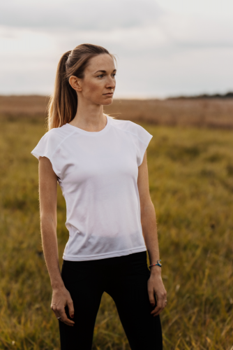 Women's T-Shirt NILPLA® Sport white - Size: M