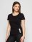 Women's Circular T-shirt NILCOTT® Stripe black