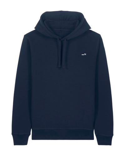 Unisex mikina s kapucí Unihood tmavě modrá - Velikost: M