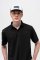 Men's Circular Polo Shirt NILPLA® Basic black