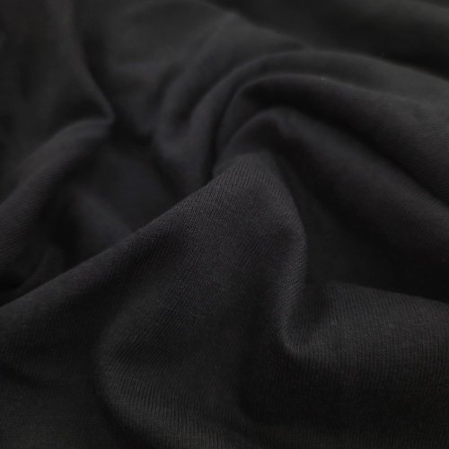 NILCOTT® Recycled Single Jersey Black 200 GSM