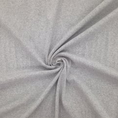 NILCOTT® Recycled Žebro 1:1 Šedá Melange 250 GSM