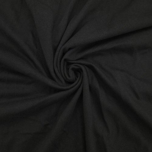 NILCOTT® Recycled Single Jersey Black 200 GSM