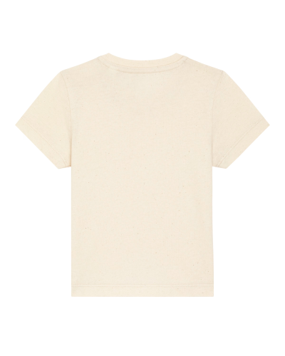 Baby T-shirt Kidtee natural cotton - Size: 6-12m