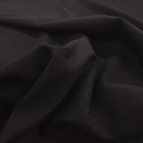 NILCOTT® Organic Premium Single Jersey Black 200 GSM