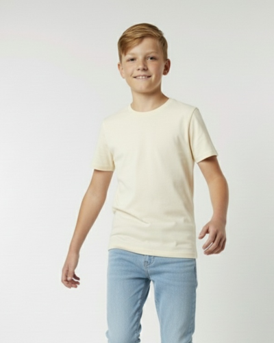 Dětské tričko Kidtee přírodní bavlna - Velikost: 5-6y