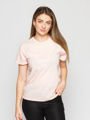 Women's Circular T-shirt NILPLA® Basic pink - Size: M
