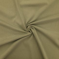 NILCOTT® Organic Žebro 1:1 Khaki 260 GSM