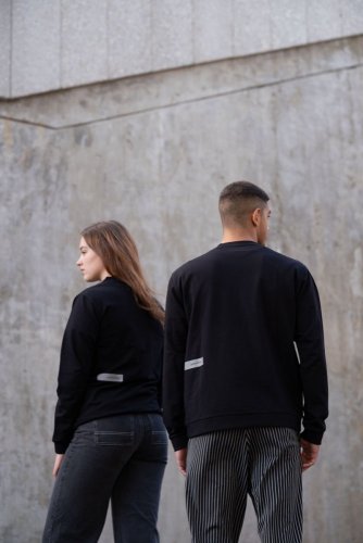 Unisex mikina Join The Circle NILCOTT® Organic černá - Velikost: M