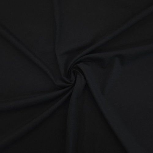 NILCOTT® Recycled Single Jersey  Black 160 GSM