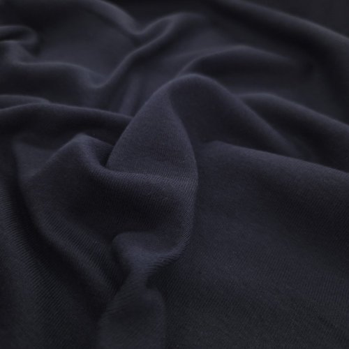 NILCOTT® Organic Rib 1:1 Dark Blue 270 GSM