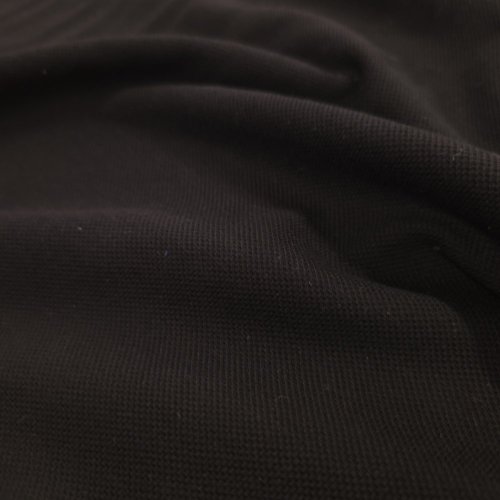 NILCOTT® Organic Piqué Black 190 GSM (high shrinkage)