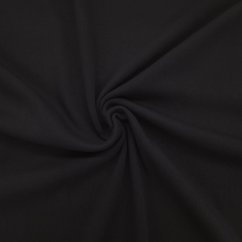 NILCOTT® Organic Žebro 1:1 Černá 320 GSM