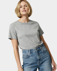 Dámské tričko Ladtee šedý melír