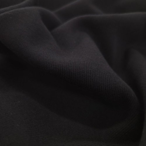 NILCOTT® Organic Rib 1:1 Black 320 GSM