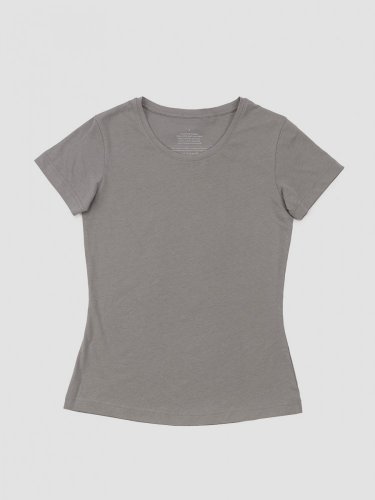 Women's Circular T-shirt NILCOTT® Basic grey - Size: XL