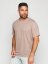 Men's Circular T-shirt NILPLA® Basic khaki - Size: XL