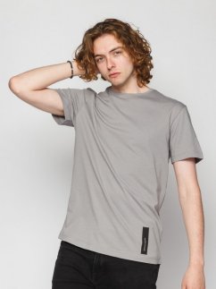 Pánské cirkulární tričko NILCOTT® Stripe šedé