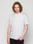 Men's Circular T-shirt NILPLA® V-neck light violet - Size: S