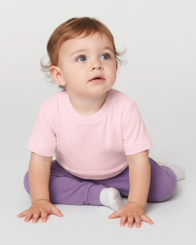 Baby tričko Kidtee růžová