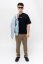 Pánské tričko NILCOTT® Recycled Oversized Horizontal černé - Velikost: XL