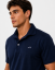 Men's Circular Polo Shirt CIRPAD® Horizont dark blue - Size: S