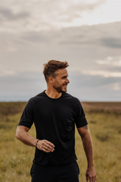 Men's Antibacterial Functional T-Shirt NILPET® Basic black