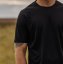 Men's Antibacterial Functional T-Shirt NILPET® Basic black - Size: S