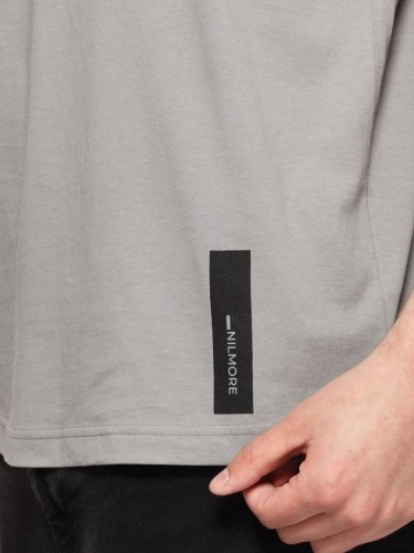 Men's Circular T-shirt NILCOTT® Stripe grey