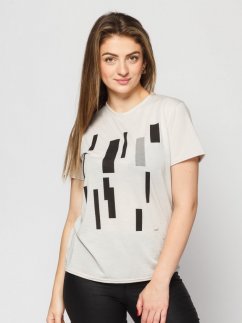 Women's Circular T-shirt NILPLA® Rectangle grey