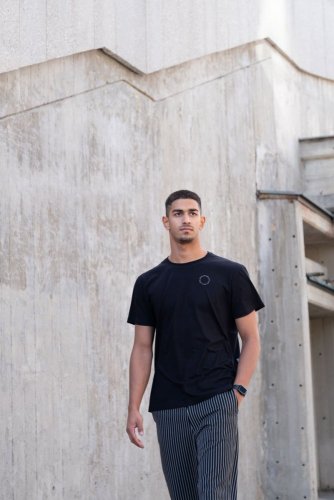 Unisex tričko Join The Circle NILCOTT® Recycled 2.0 černé