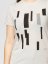 Women's Circular T-shirt NILPLA® Rectangle grey - Size: S