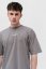 Pánské tričko NILCOTT® Recycled Oversized Horizontal šedé - Velikost: M