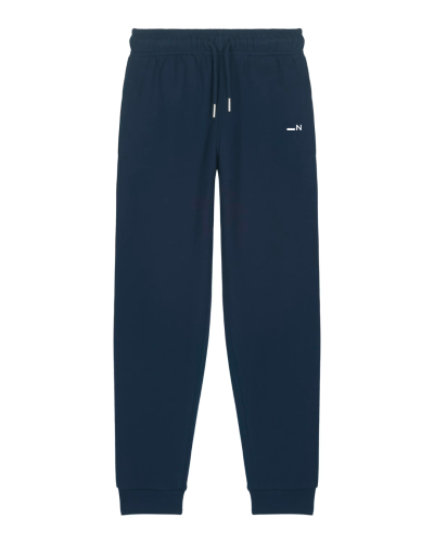 Dětské tepláky z organické bavlny Kidpants tmavě modré - Velikost: 7-8y