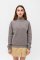 Women's Sweatshirt with Collar NILCOTT® Recycled grey