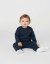 Baby tepláky z organické bavlny Kidpants tmavě modré - Velikost: 6-12m