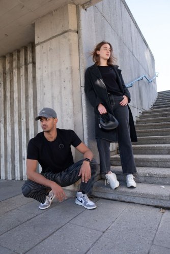Unisex tričko Join The Circle NILCOTT® Recycled 2.0 černé
