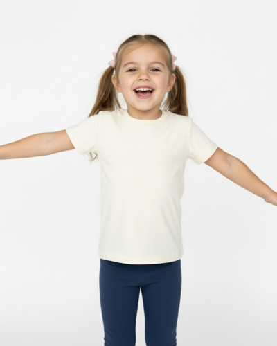 Dětské tričko Kidtee přírodní bavlna - Velikost: 5-6y