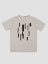 Women's Circular T-shirt NILPLA® Rectangle grey - Size: L