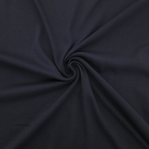 NILCOTT® Organic Rib 1:1 Dark Blue 270 GSM