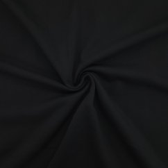 NILCOTT® Organic Fleece česaný Černá 400 GSM