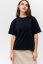 Dámské tričko NILCOTT® Recycled Oversized černé - Velikost: S