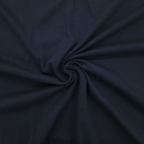 NILCOTT® Organic Rib 1:1 Dark Blue 280 GSM