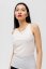 Women's Circular Tank Top NILPLA® Basic white - Size: XL