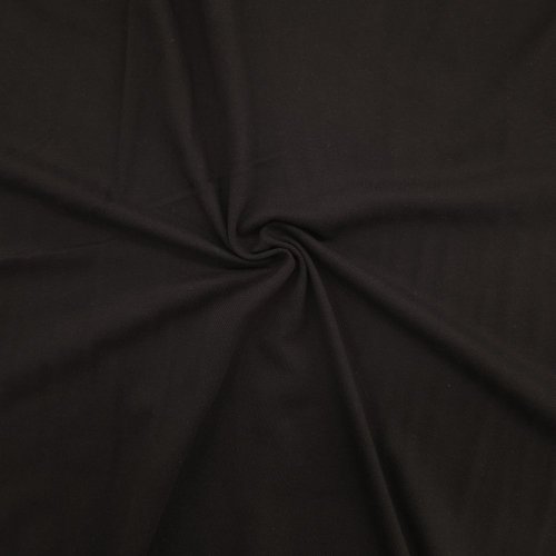 NILCOTT® Organic Piqué Black 190 GSM (high shrinkage)