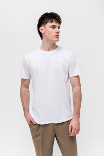 Sada 2 pánských cirkulárních NILCOTT® Organic triček bílé, šedé - Velikost: M