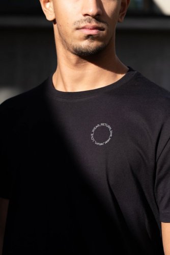 Unisex tričko Join The Circle NILCOTT® Recycled 2.0 černé