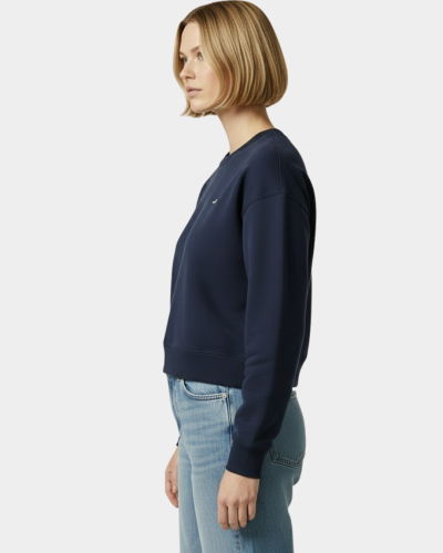 Dámská mikina Ladcrew tmavě modrá - Velikost: XL